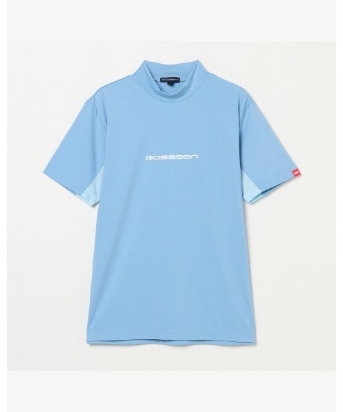 ROSASEN（ロサーセン）の「【Rosasen/GOLF】 クールベアテン半袖シャツ（ポロシャツ・メンズ・ブラック/ブルー・50/52/48）」の5枚目の写真