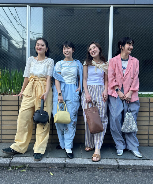 FREAK'S STORE(フリークスストア)の「インド ストライププリントパンツ/イージーパンツ(その他パンツ・レディース・ラベンダー/ネイビー・フリ-)」の11枚目の写真
