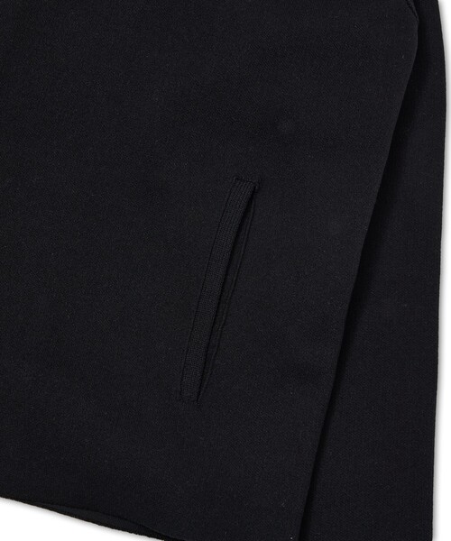 DESIGNWORKS（デザインワークス）の「【セットアップ対応】ダブルフェイスニットブルゾン（ブルゾン・メンズ・グレイッシュベージュ/ブラック・50/48/46）」の8枚目の写真