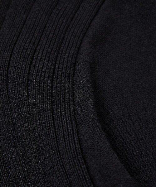 DESIGNWORKS（デザインワークス）の「【セットアップ対応】ダブルフェイスニットブルゾン（ブルゾン・メンズ・グレイッシュベージュ/ブラック・50/48/46）」の9枚目の写真