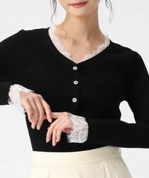 Vネックニット ミッシュマッシュ MISCH MASCH｜ミッシュ マッシュのニット/セーター（Vネック）通販