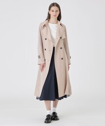 BLUE LABEL CRESTBRIDGE（ブルーレーベルクレストブリッジ）の「ツイルフレアトレンチコート（トレンチコート）」