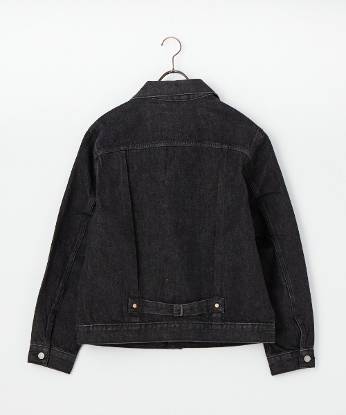Levi's（リーバイス）の「[LEVI’S/リーバイス] TYPE 1 TRUCKER デニムジャケット（デニムジャケット・レディース・ブラック・L/M/XL）」の5枚目の写真