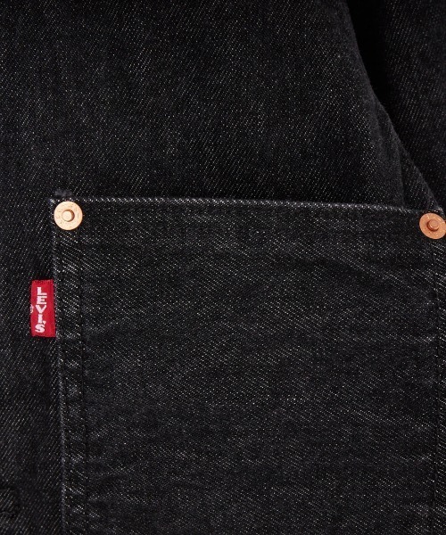 Levi's（リーバイス）の「[LEVI’S/リーバイス] TYPE 1 TRUCKER デニムジャケット（デニムジャケット・レディース・ブラック・L/M/XL）」の11枚目の写真