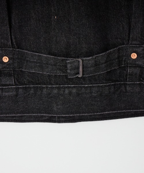 Levi's（リーバイス）の「[LEVI’S/リーバイス] TYPE 1 TRUCKER デニムジャケット（デニムジャケット・レディース・ブラック・L/M/XL）」の12枚目の写真