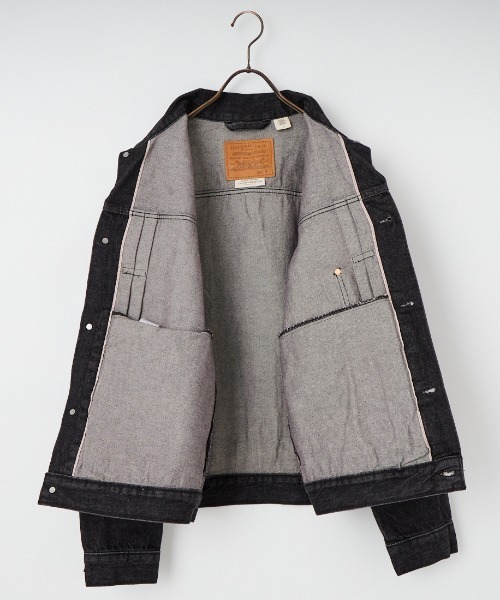 Levi's（リーバイス）の「[LEVI’S/リーバイス] TYPE 1 TRUCKER デニムジャケット（デニムジャケット・レディース・ブラック・L/M/XL）」の14枚目の写真