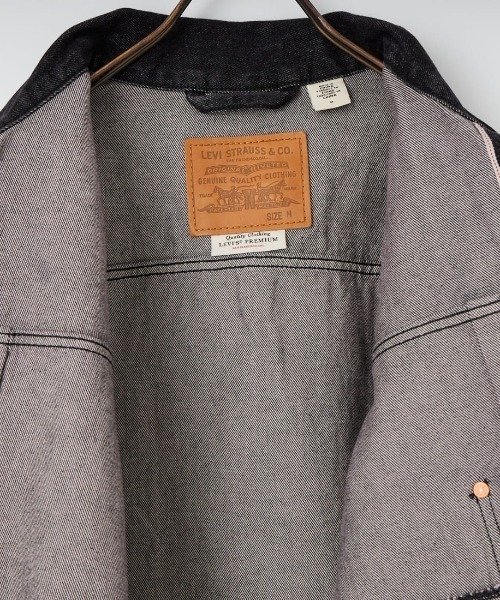 Levi's（リーバイス）の「[LEVI’S/リーバイス] TYPE 1 TRUCKER デニムジャケット（デニムジャケット・レディース・ブラック・L/M/XL）」の15枚目の写真