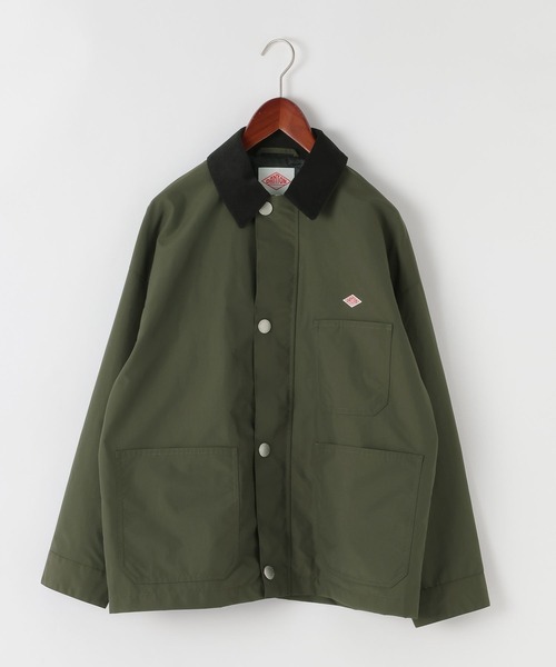 DANTON(ダントン)の「【DANTON(ダントン)】カバーオールジャケット(カバーオール・レディース・ブラック/オリーブ/ベージュ・MEDIUM)」の1枚目の写真