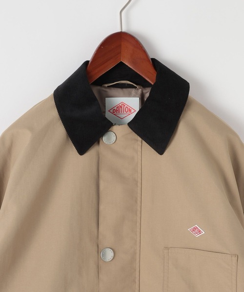 DANTON(ダントン)の「【DANTON(ダントン)】カバーオールジャケット(カバーオール・レディース・ブラック/オリーブ/ベージュ・MEDIUM)」の6枚目の写真