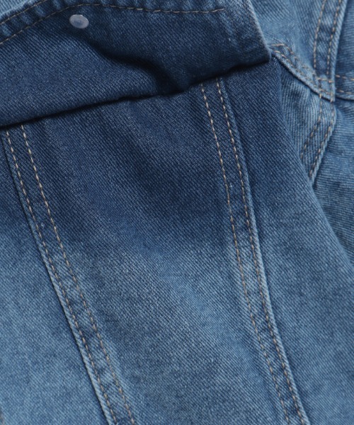 axes femme（アクシーズファム）の「異素材レイヤードデニムジャケット（その他アウター・レディース・ブラック/グレー・FREE）」の21枚目の写真