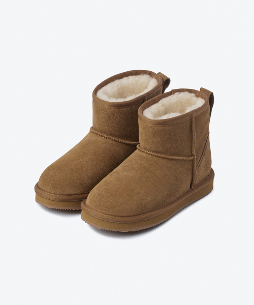 MUSINSA STANDARD KIDS（ムシンサスタンダードキッズ）の「ウィンター パグ ブーツ [ライトブラウン]（ブーツ・レディース・その他・190/200/21cm/22cm）」の6枚目の写真