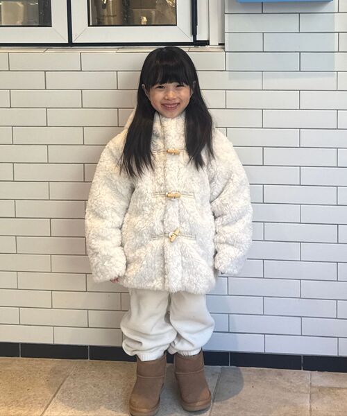 MUSINSA STANDARD KIDS（ムシンサスタンダードキッズ）の「ウィンター パグ ブーツ [ライトブラウン]（ブーツ・レディース・その他・190/200/21cm/22cm）」の2枚目の写真