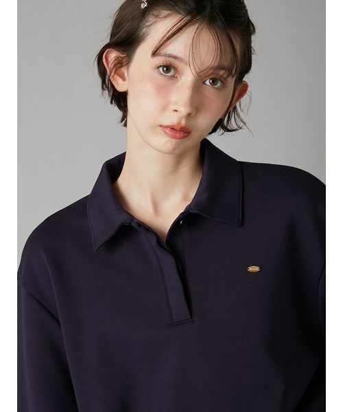 LILY BROWN(リリーブラウン)の「ボンディングセットアップ(ワンピース・レディース・ネイビー/ピンク/オフホワイト・F)」の19枚目の写真