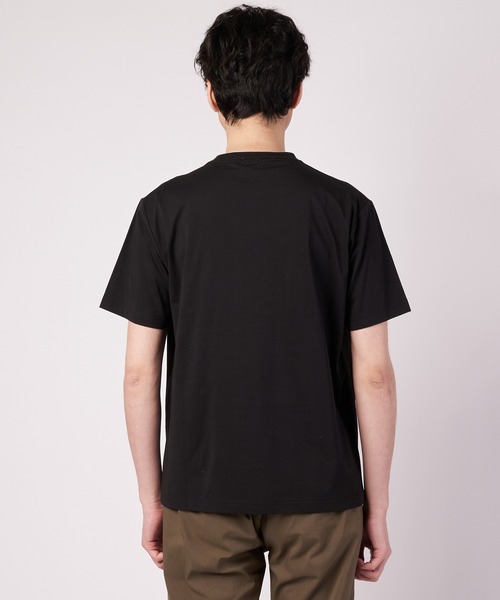 Arnold Palmer(アーノルドパーマー)の「プレーティング 天竺 ジャガードリブ Tシャツ(Tシャツ/カットソー・メンズ・ブラック/ホワイト/ミント・LL/L/M)」の11枚目の写真