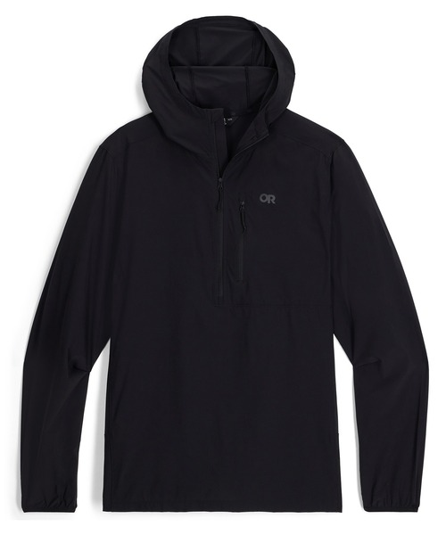 OUTDOOR RESEARCH(アウトドアリサーチ)の「OUTDOOR RESEARCH/アウトドアリサーチ アストロマンエアサンフーディー(ブルゾン・メンズ・ブラック・LARGE/MEDIUM)」の2枚目の写真