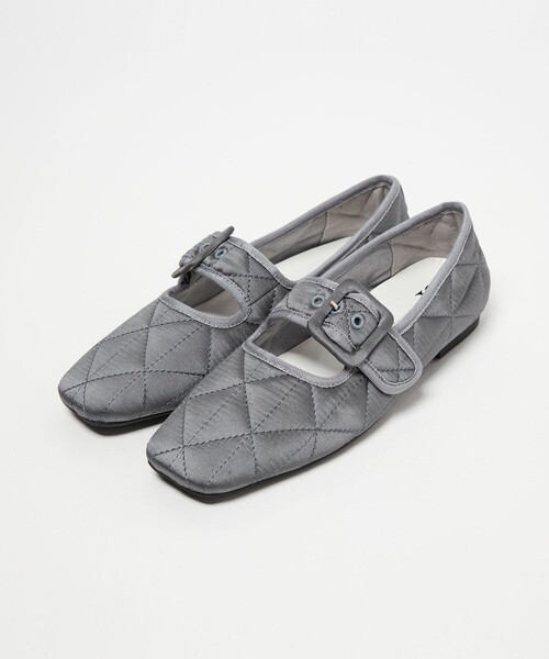 SY UNITED ARROWS(シーユナイテッドアローズ)の「<SY>ソフトメリージェーンSTNフラット10↑(バレエシューズ・レディース・ブラック/ライトグレー/ダークブラウン/パープル・22cm/22.5cm/23cm/23.5cm/24cm/24.5cm/25cm)」の5枚目の写真
