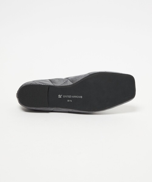 SY UNITED ARROWS(シーユナイテッドアローズ)の「<SY>ソフトメリージェーンSTNフラット10↑(バレエシューズ・レディース・ブラック/ライトグレー/ダークブラウン/パープル・22cm/22.5cm/23cm/23.5cm/24cm/24.5cm/25cm)」の9枚目の写真