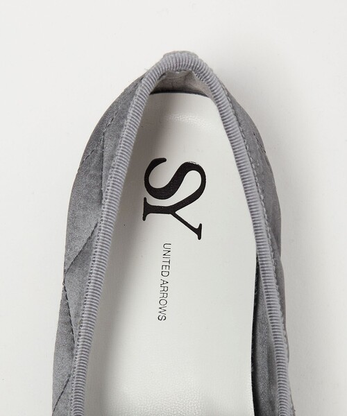 SY UNITED ARROWS(シーユナイテッドアローズ)の「<SY>ソフトメリージェーンSTNフラット10↑(バレエシューズ・レディース・ブラック/ライトグレー/ダークブラウン/パープル・22cm/22.5cm/23cm/23.5cm/24cm/24.5cm/25cm)」の10枚目の写真