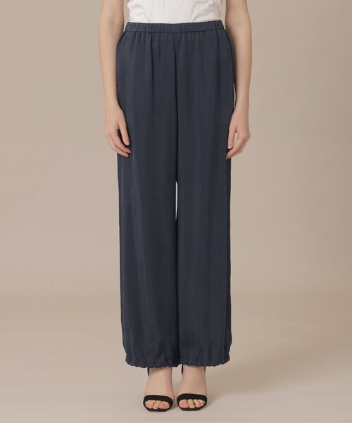MACKINTOSH LONDON(マッキントッシュ ロンドン)の「【eclat5月号掲載】【婦人画報4月号掲載】キュプラフィブリルパンツ(その他パンツ・レディース・ネイビー/ベージュ・38)」の7枚目の写真