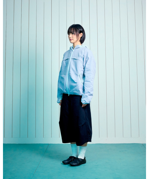 THECOLDESTMOMENT(ザコールデストモーメント)の「TCM split windstopper (sky blue)(ナイロンジャケット・レディース・その他・MEDIUM/LARGE/SMALL)」の7枚目の写真