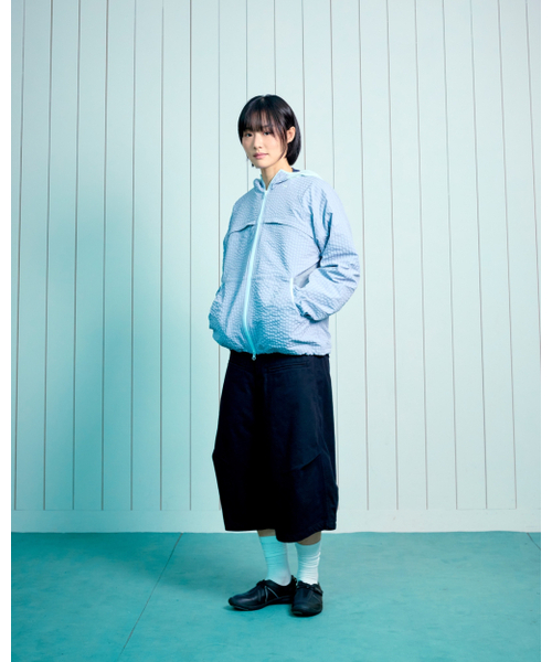 THECOLDESTMOMENT(ザコールデストモーメント)の「TCM split windstopper (sky blue)(ナイロンジャケット・レディース・その他・MEDIUM/LARGE/SMALL)」の10枚目の写真