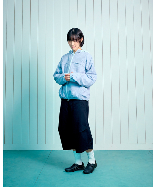 THECOLDESTMOMENT(ザコールデストモーメント)の「TCM split windstopper (sky blue)(ナイロンジャケット・レディース・その他・MEDIUM/LARGE/SMALL)」の11枚目の写真
