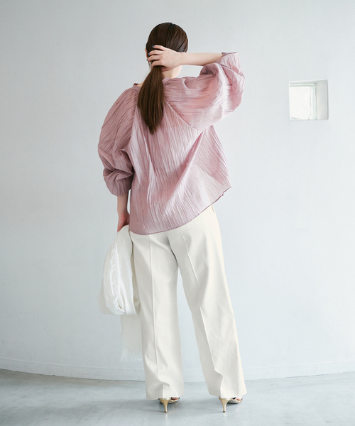 IENA(イエナ)の「ベルテッドチノパンツ(チノパンツ・レディース・アイボリー/ベージュ・38/36/34)」の15枚目の写真