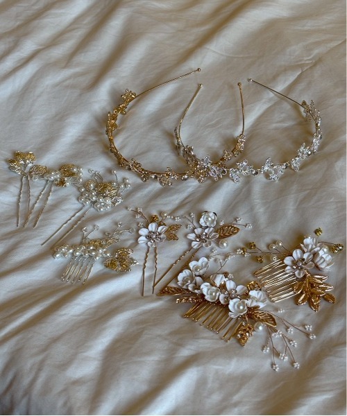 kutir（クティール）の「kutirlune／リーフモチーフカチューシャ（カチューシャ・レディース・ゴールド/シルバー・FREE）」の7枚目の写真