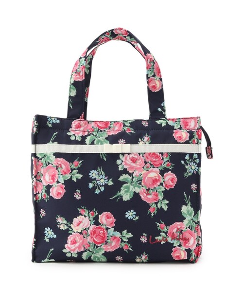 LAURA ASHLEY（ローラアシュレイ）の「バンチェッドロージズ柄 トートバッグ（トートバッグ・レディース・ホワイト系その他/ブルー系その他2・00）」の2枚目の写真
