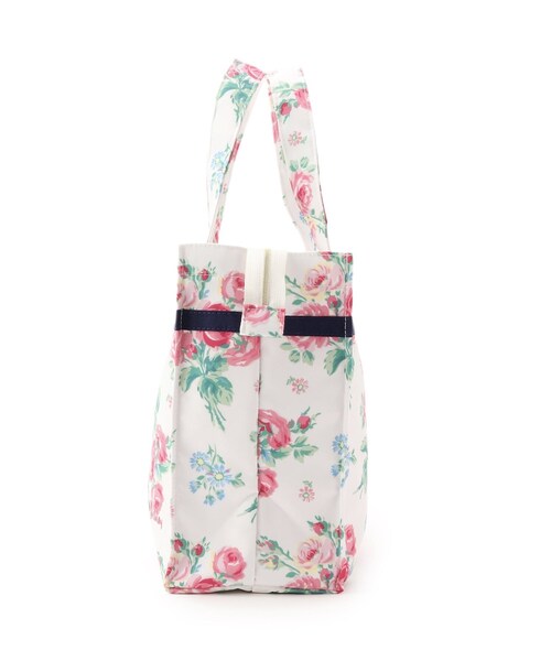 LAURA ASHLEY（ローラアシュレイ）の「バンチェッドロージズ柄 トートバッグ（トートバッグ・レディース・ホワイト系その他/ブルー系その他2・00）」の4枚目の写真