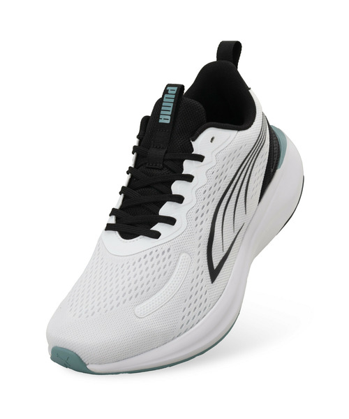 PUMA(プーマ)の「PUMA プーマ ユニセックス ソフトライド ムーブオン ウゴク ジャパンフィッ(スニーカー・メンズ・ホワイト×ブラック/ブラック・22.0cm/29.0cm/28.0cm/27.0cm/26.0cm/25.0cm/24.0cm/23.0cm/30.0cm/28.5cm/27.5cm/26.5cm/25.5cm/24.5cm/23.5cm/22.5cm)」の8枚目の写真