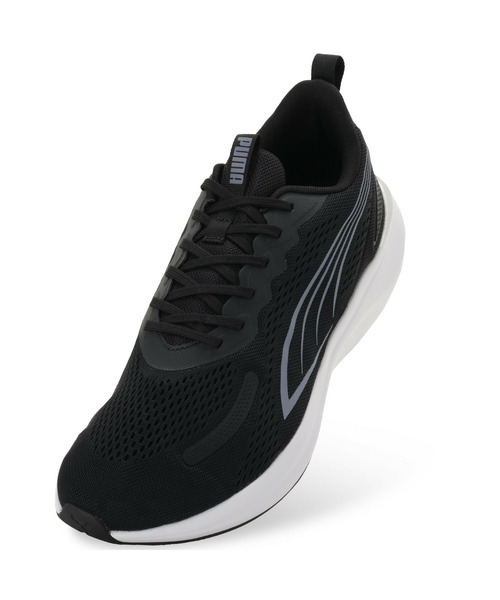 PUMA(プーマ)の「PUMA プーマ ユニセックス ソフトライド ムーブオン ウゴク ジャパンフィッ(スニーカー・メンズ・ホワイト×ブラック/ブラック・22.0cm/29.0cm/28.0cm/27.0cm/26.0cm/25.0cm/24.0cm/23.0cm/30.0cm/28.5cm/27.5cm/26.5cm/25.5cm/24.5cm/23.5cm/22.5cm)」の3枚目の写真