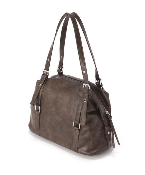 FREE'S MART（フリーズマート）の「◆フロントポケットバッグ（ショルダーバッグ・レディース・ブラック/ブラウン・ﾌﾘ-）」の9枚目の写真