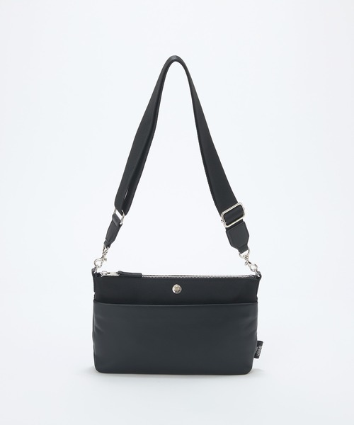 Breath TOPKAPI(ブレストプカピ)の「【Breath TOPKAPI】LINEA リネア レザーコンビ スワローマチ ショルダーバッグ(ショルダーバッグ・レディース・ブラウン/ブラック・FREE)」の5枚目の写真