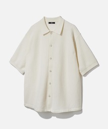 HARE | パールボタンニットシャツ(HARE)(ニット/セーター)