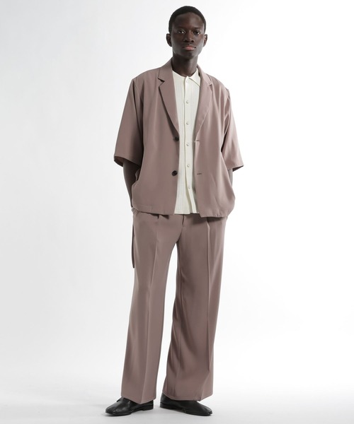 HARE（ハレ）の「パールボタンニットシャツ(HARE)（ニット/セーター・メンズ・ブラウン/ブラック/ホワイト・FREE）」の4枚目の写真