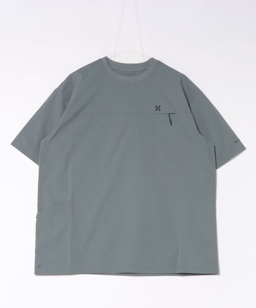 Hurley (ハーレー)の「【Hurley:ハーレー】ファントムストレッチTシャツ ユーティリティーアイテム PHANTOM WVN ICON OVRSZD SS TEE(シャツ/ブラウス・メンズ・ブルーグレー/ブラック・X-LARGE/SMALL/MEDIUM/LARGE)」の13枚目の写真