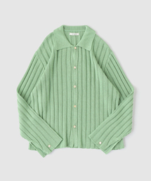 MATSUFUJI / マツフジ WIDE RIB KNIT SHIRT