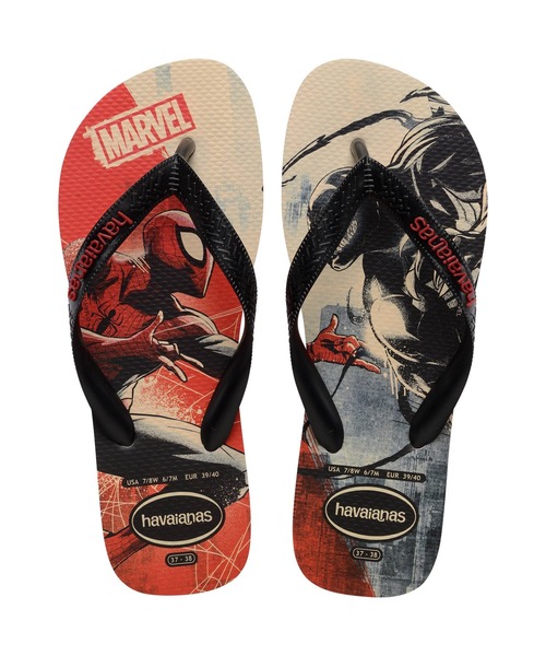 havaianas(ハワイアナス)の「TOP MARVEL CLASSICS(サンダル・メンズ・ネイビー/ベージュ系その他6・27cm/28cm/29cm/25.5cm)」の1枚目の写真
