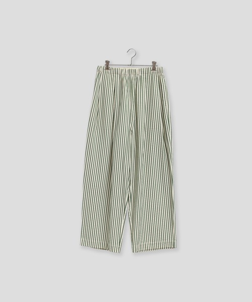 Kelen（ケレン）の「「KELEN / ケレン」2タックシアーサッカーストライプパンツ（その他パンツ・レディース・ブラウン/ブラック/グリーン・M/S）」の19枚目の写真