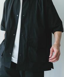 URBAN RESEARCH DOORS | 『UVカット/接触冷感/吸水速乾』ストレッチクロス ビッグポケットショートスリーブシャツ(シャツ/ブラウス)