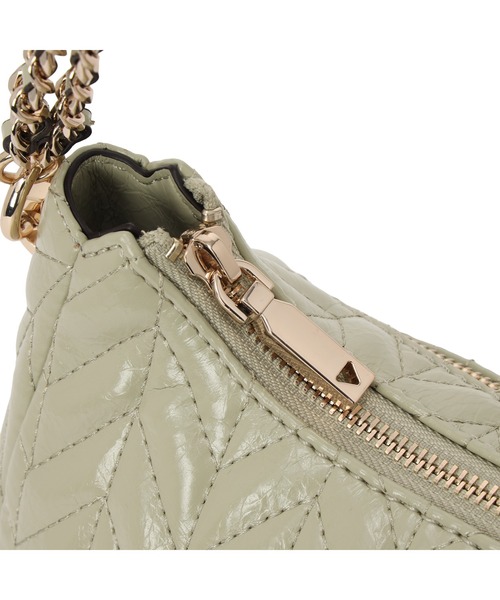 Guess（ゲス）の「CHERYL SHOULDER BAG ショルダーバッグ（ハンドバッグ・レディース・ストーン/ライトグリーン/ブラック・ONE SIZE）」の11枚目の写真