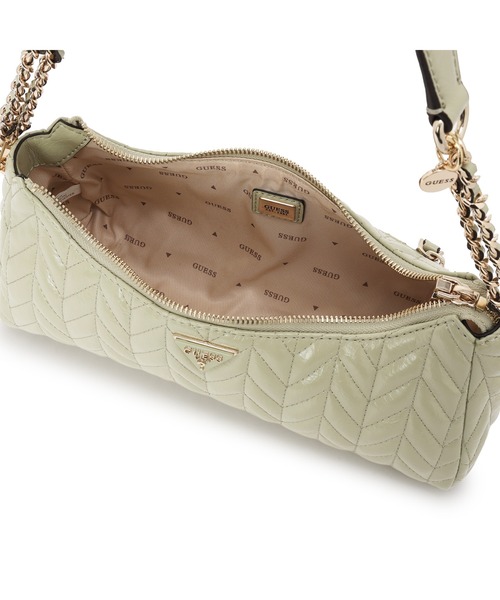 Guess（ゲス）の「CHERYL SHOULDER BAG ショルダーバッグ（ハンドバッグ・レディース・ストーン/ライトグリーン/ブラック・ONE SIZE）」の13枚目の写真