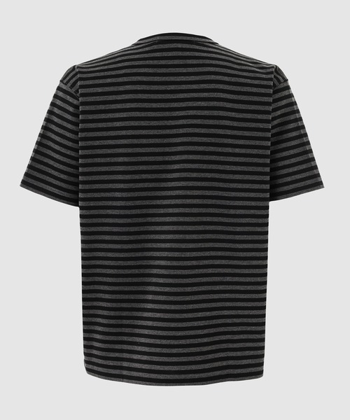 COTTON NYLON BORDER T-SHIRTS（Tシャツ/カットソー）｜JUNYA WATANABE