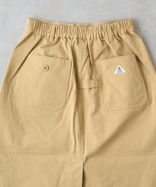GEVACO(ゲバコ)の「【GEVACO/ゲバコ】綿ツイルミディスカート(スカート・レディース・カーキ/ベージュ・ONE SIZE)」の17枚目の写真