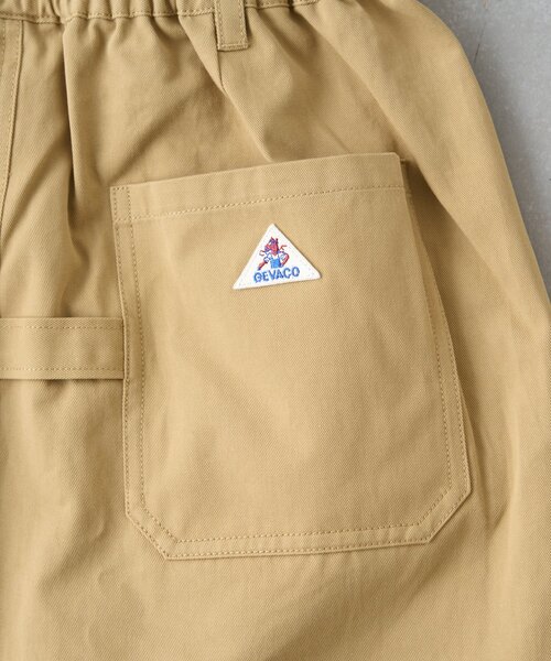 GEVACO(ゲバコ)の「【GEVACO/ゲバコ】綿ツイルミディスカート(スカート・レディース・カーキ/ベージュ・ONE SIZE)」の18枚目の写真