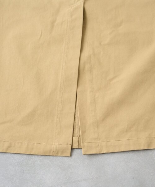GEVACO(ゲバコ)の「【GEVACO/ゲバコ】綿ツイルミディスカート(スカート・レディース・カーキ/ベージュ・ONE SIZE)」の21枚目の写真