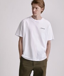 Script Emb SS Tee