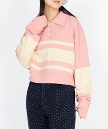 PUNYUS | バイカラーラガースウェット(スウェット)