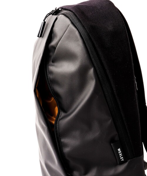 WEXLEY（ウェクスレイ）の「【WEXLEY/ウェクスレイ】STBP201 STEM CORDURA COATED BLACK（バックパック/リュック・メンズ・ブラック・FREE）」の6枚目の写真
